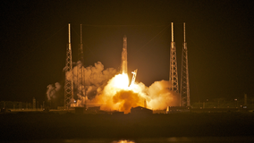 SpaceX launches Falcon 9 rocket early Saturday morning from Florida's Space Coast