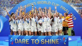 Trump, putting aside Rapinoe's attack, congratulates women's soccer team on World Cup win