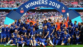 Hazard wins FA Cup for Chelsea with victory over Manchester United
