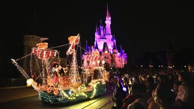 Main Street Electrical Parade leaving Disney World