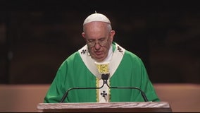 Pope Francis leads mass at Madison Square Garden