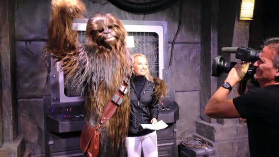 Hollywood Studios shows off Star Wars attraction