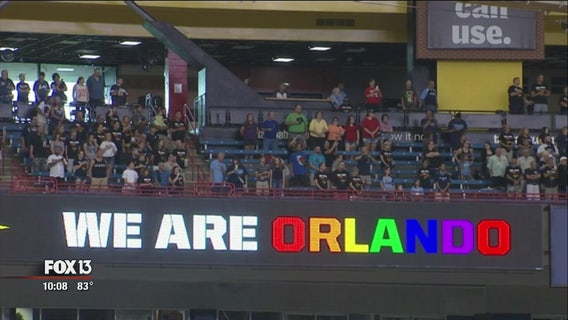 Fans pack the Trop for Rays Pride Night