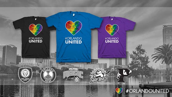 Orlando sports teams come together after tragedy