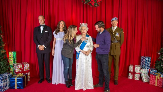 Madame Tussauds Orlando welcomes Britain's royal family