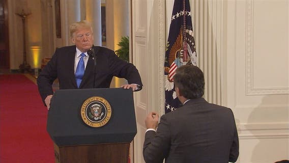 Trump calls reporter 'rude, terrible person' at press conference following midterm elections