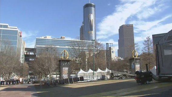 Downtown Atlanta turns into CFP headquarters