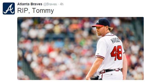 Former Braves Pitcher Tommy Hanson Dies at 29