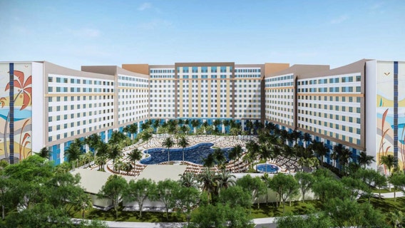 Two new Universal hotels being built on intersection of I-Drive
