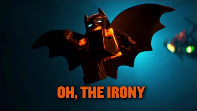 Batman stops shoplifter stealing 'Lego Batman Movie'