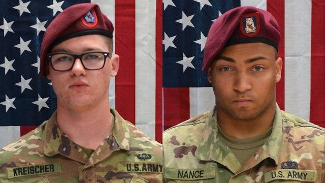 2 US soldiers killed in apparent insider attack in Afghanistan identified by Pentagon
