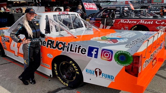 NASCAR's Angela Ruch Announces The #OneMillionFollowerChallenge