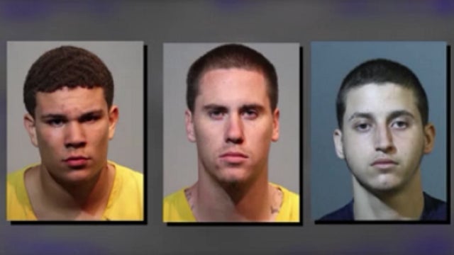 Burglary suspects hid in trash cans during pursuit