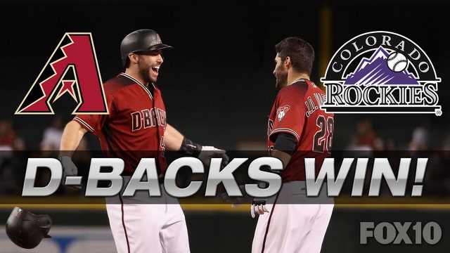 Diamondbacks win National League Wildcard game