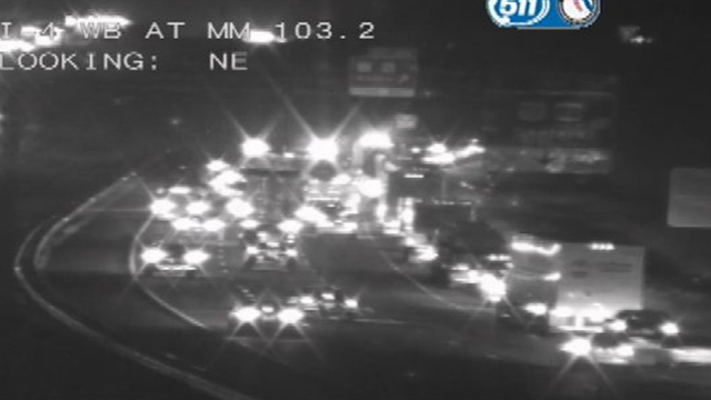 Portion of I-4 in Volusia County shutdown due to fatal motorcycle crash