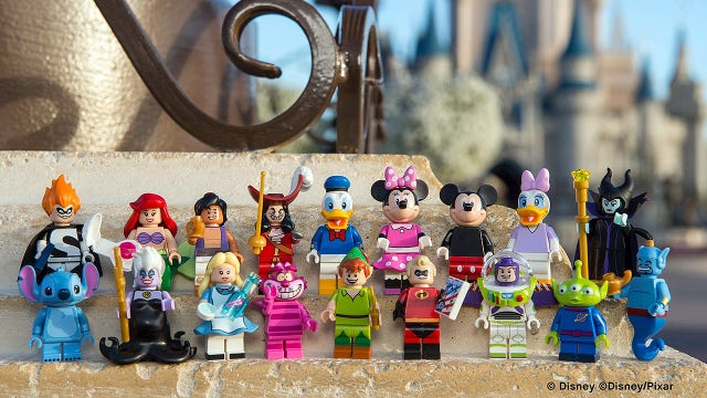 LEGO meets Disney in new minifigures