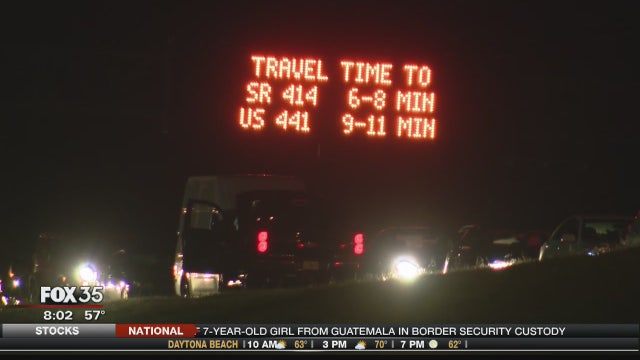 Fiery wreck in Ocoee sends eight people to the hospital