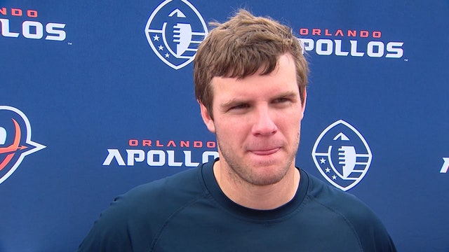 Browns sign former Orlando Apollos QB Gilbert