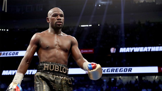 Floyd Mayweather calls Trump 'real man' for Access Hollywood tape comments