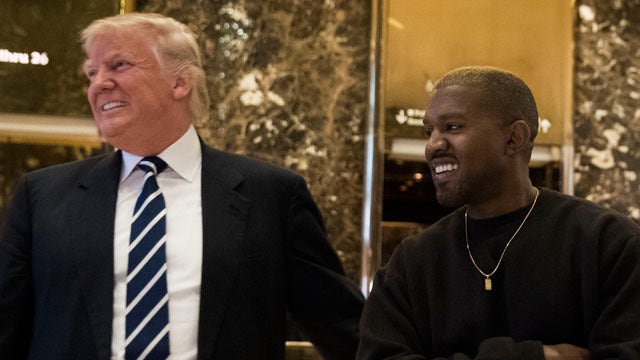 Oh, Yeezus: Trump and Kanye West trade Twitter love