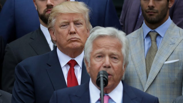 Trump praises NFL policy banning kneeling for national anthem