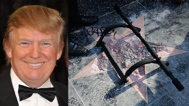 Resolution passed to remove President Trump's Hollywood Walk of Fame star