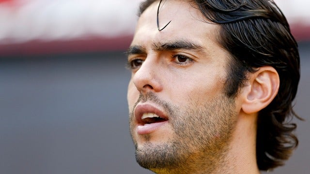 Brazilian soccer star Kaka visits Universal Orlando Resort, at least on TV