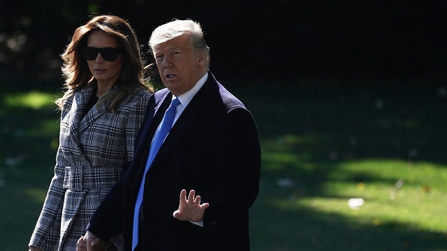 President Trump arrives in Florida for the holidays while impeachment trial still cloudy