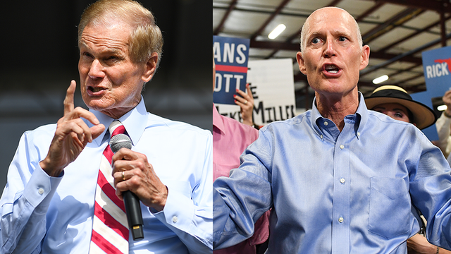 Florida Senate race continues towards a recount, as lead remains small