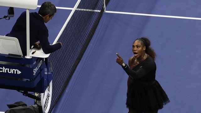 Serena Williams fined $17K for rules violations at US Open