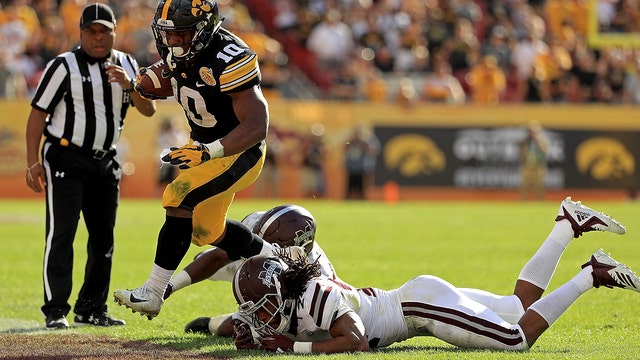 Iowa rallies past No. 18 Mississippi State in Outback Bowl