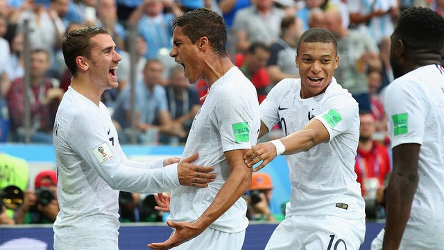France reaches World Cup semifinals, beats Uruguay 2-0