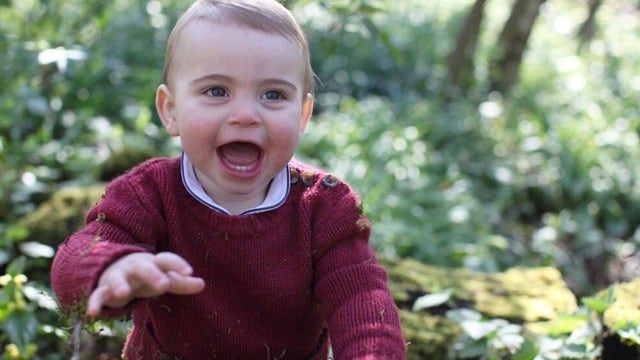 New photos mark 1st birthday of Britain's Prince Louis