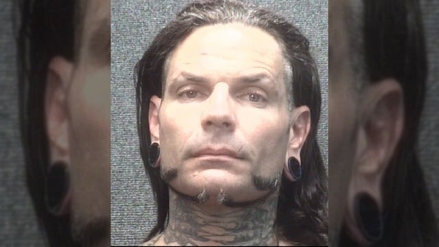 WWE superstar Jeff Hardy arrested in South Carolina, charged with public intoxication