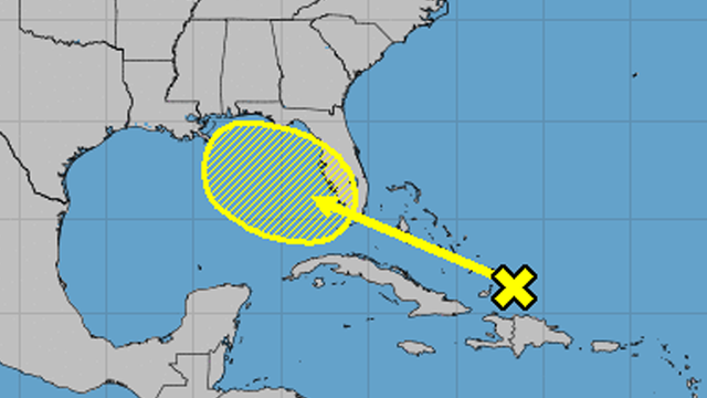 Disturbance in the Atlantic expected to bring heavy rainfall to Bahamas, Florida