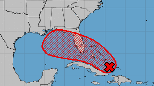 Depression likely to form as tropical wave moves towards Florida, Gulf of Mexico