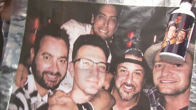 *NSYNC receives star on Hollywood Walk of Fame