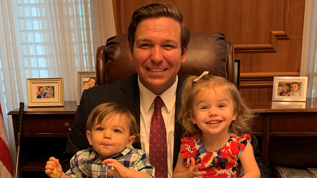 Governor DeSantis' children join him at the Capitol for ''Take Our Daughters and Sons to Work Day'