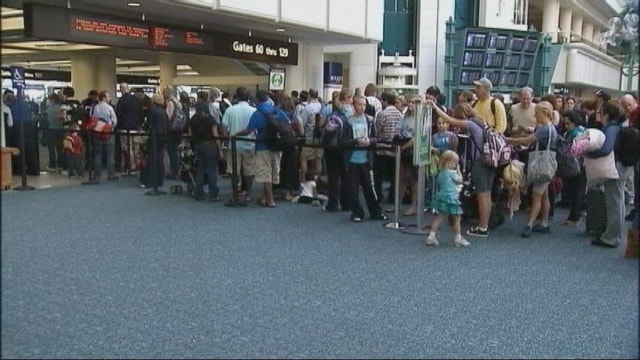 Orlando airport has 50 million passengers in year