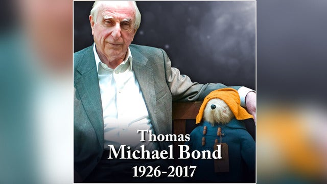 Paddington bear creator Michael Bond dies at 91