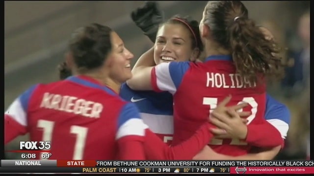 Alex Morgan scores 100th international goal and US women beat Australia 5-3 in exhibition