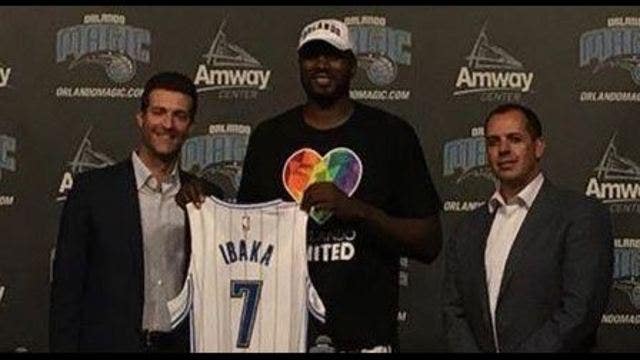 Ibaka: 'Feels good' to be in Orlando after surprising trade
