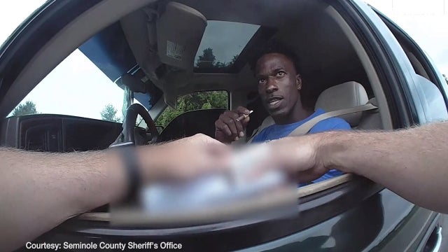 Sheriff: Suspect who fled from traffic stop in custody; dragged deputy recovering