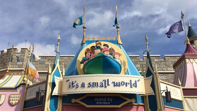 Thanks to MagicBand, Disney's "small world" ride has personalized goodbye