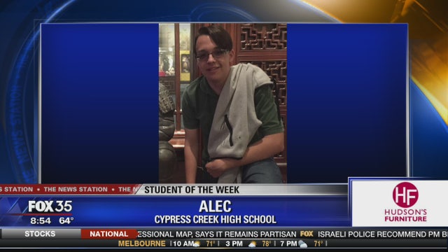 Student of the Week: Alec Tarnowski