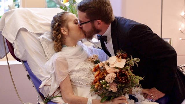 Couple weds in ICU ceremony after bride is diagnosed with stage 4 cancer, heart failure