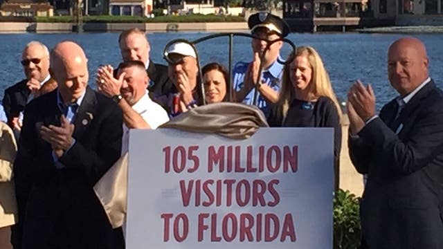 Gov. Scott announces record tourism numbers for Florida in 2015