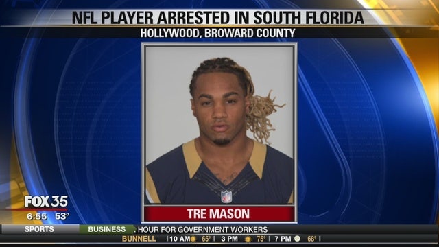 Rams' Tre Mason subdued by stun gun during arrest