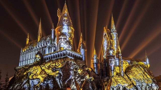 'Dark Arts at Hogwarts Castle' projection experience debuts next week at Universal Orlando Resort