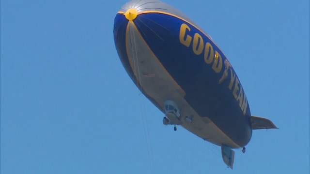 Rare air: Goodyear Blimp flying high and into Hall of Fame
